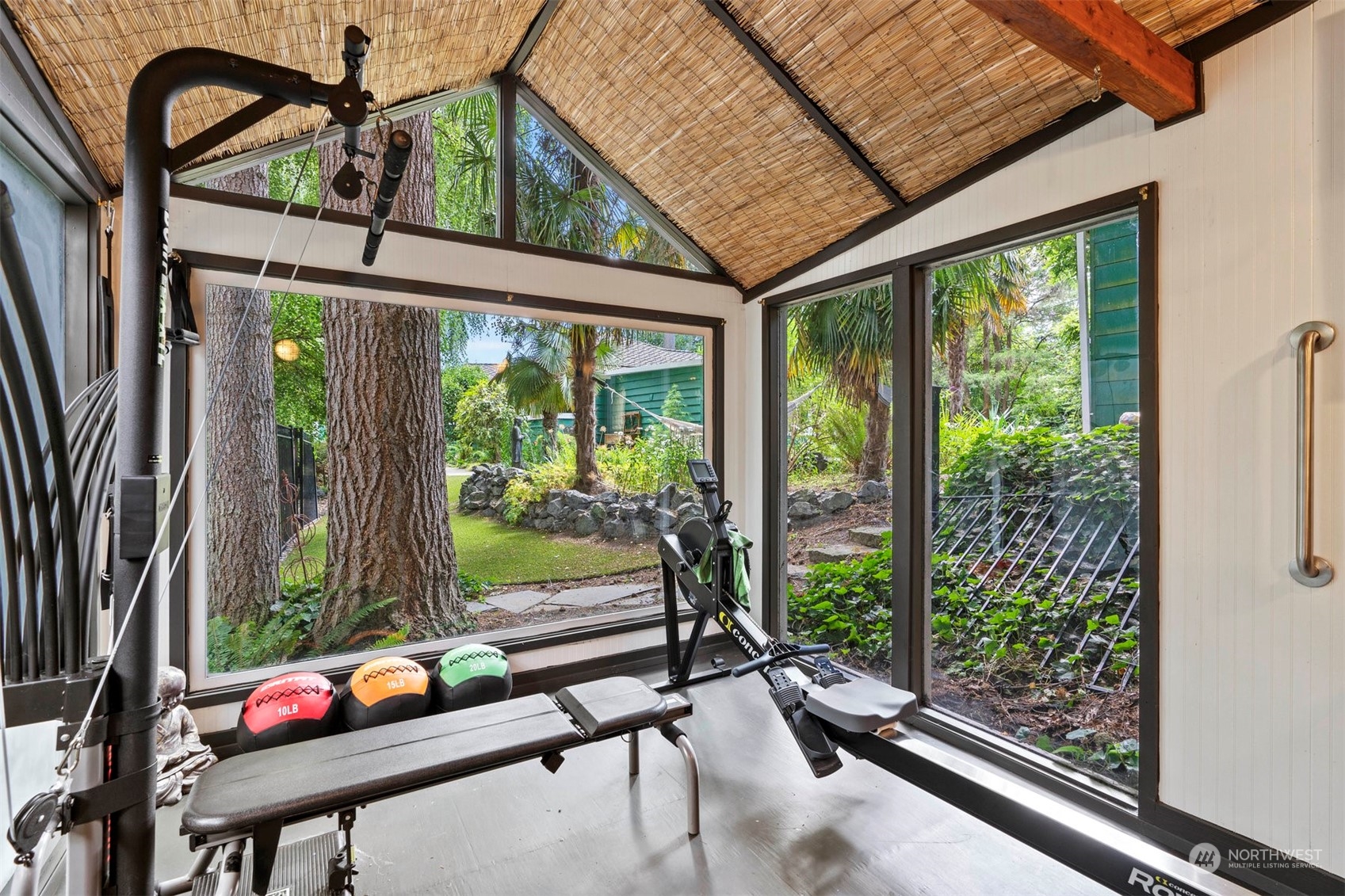 426 Lakeview Road Lynnwood, WA 98087 - Photo 25 of 33 a room with furniture and large windows