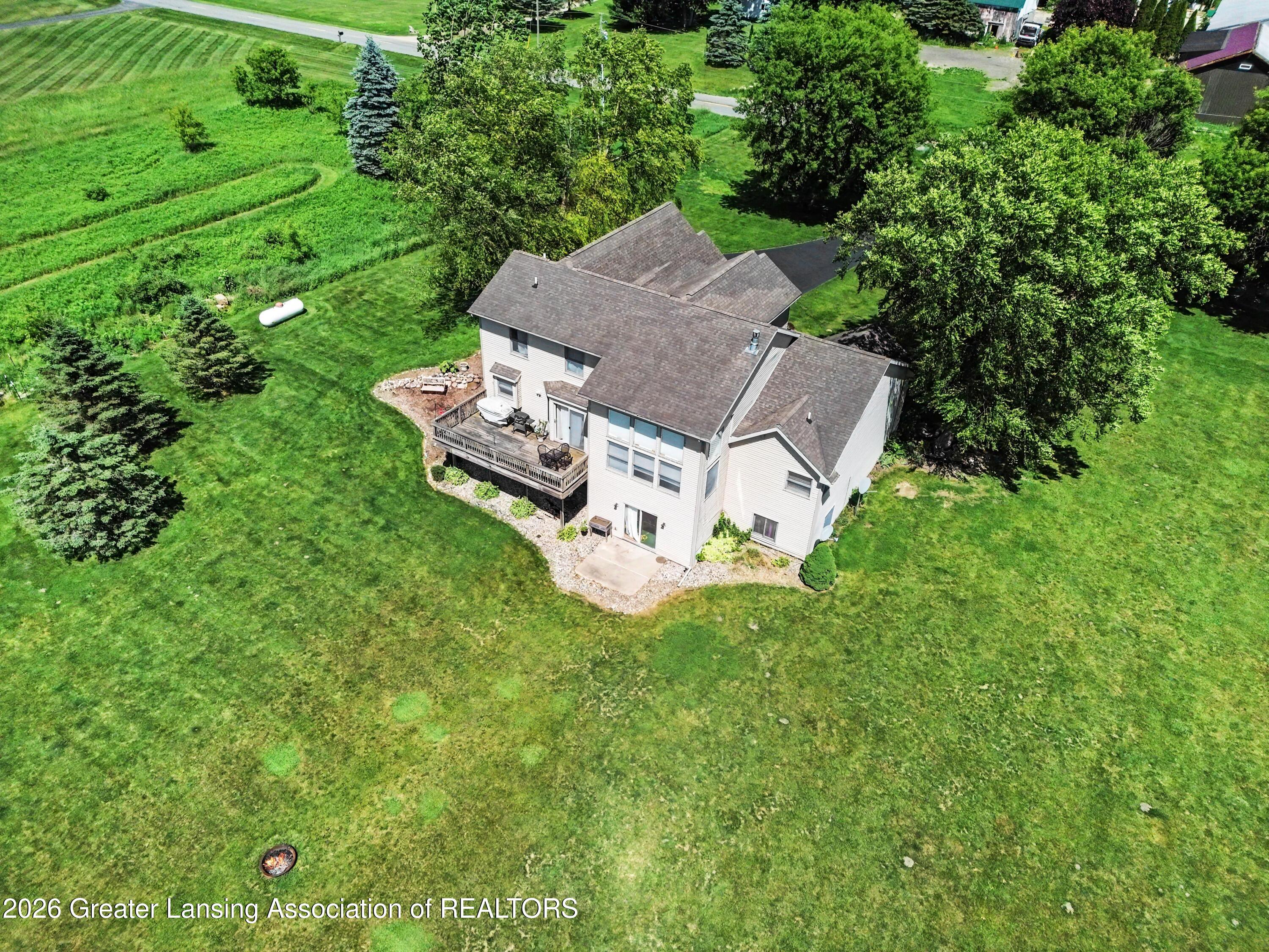 2626 South Edgar Road Mason, MI 48854 - Photo 20 of 28 Aerial