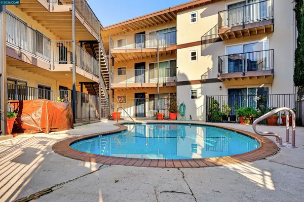 a view of a house with a patio