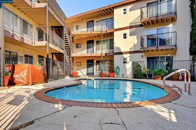 a view of a house with a patio