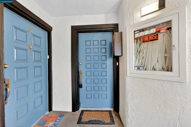 a view of an entryway