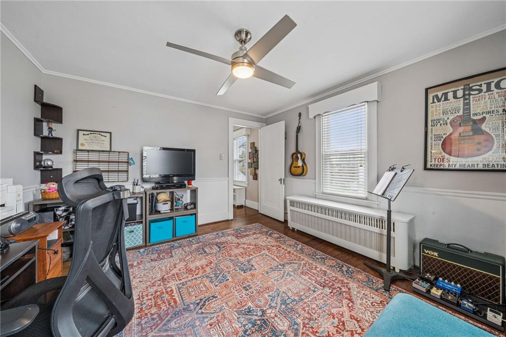 111 Orchard Avenue Rostraver Township, PA 15012 - Photo 27 of 42 a bedroom with furniture and a window