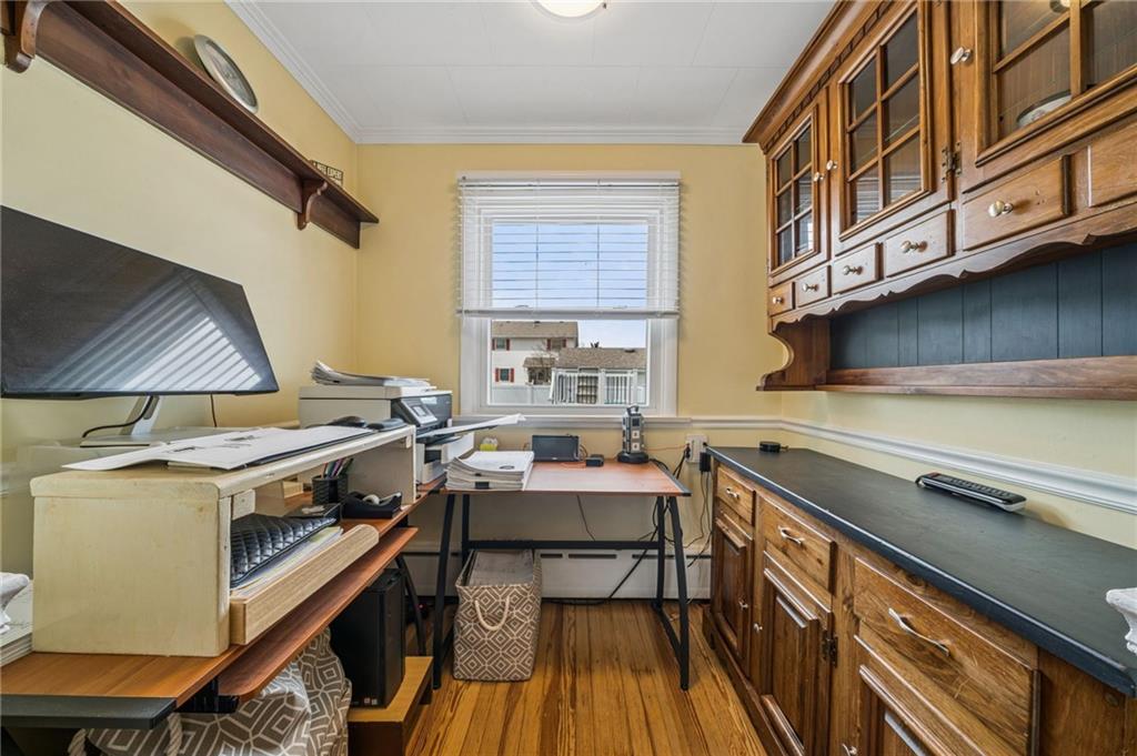 111 Orchard Avenue Rostraver Township, PA 15012 - Photo 10 of 42 a kitchen with a stove and a microwave