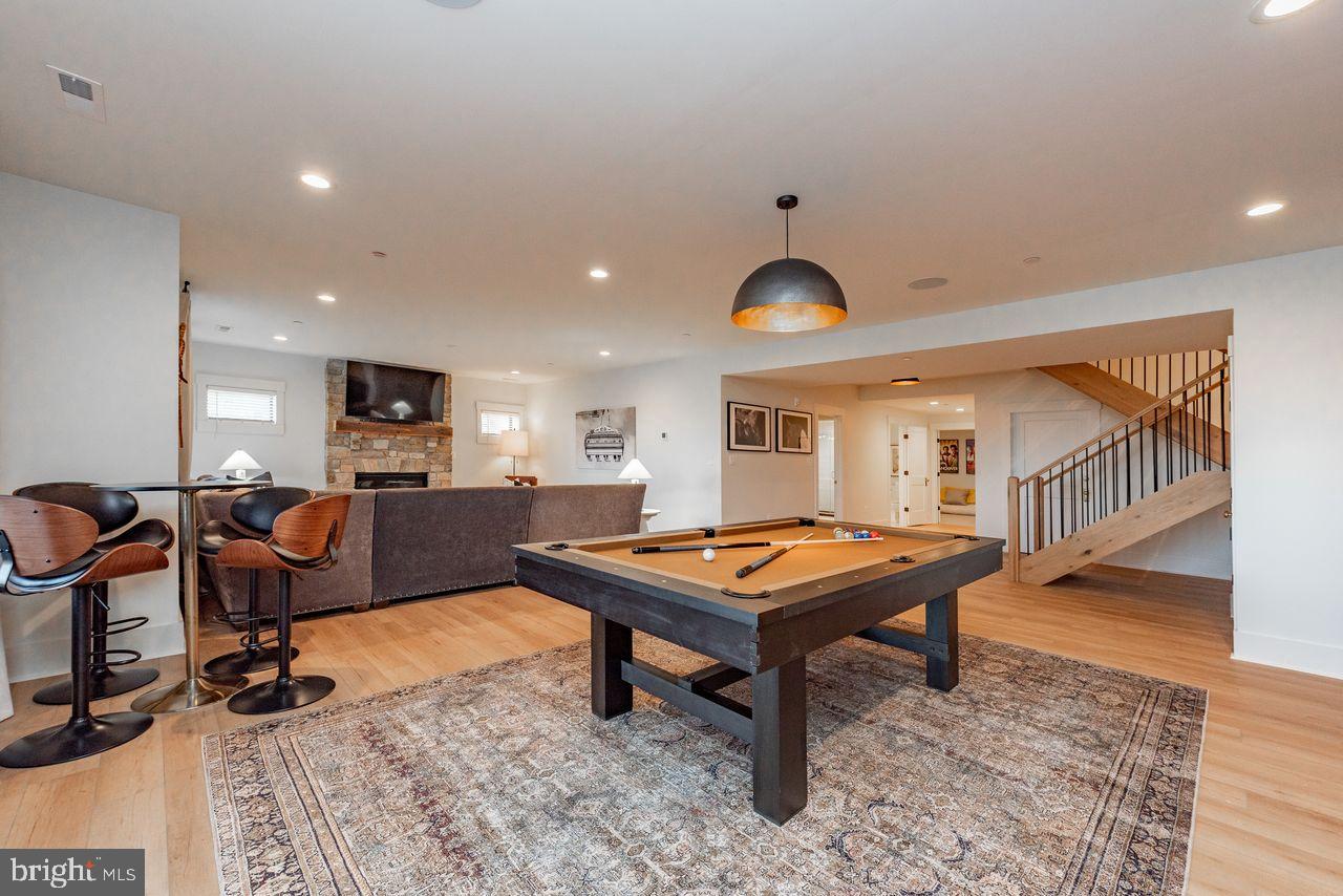 142 Ridge Run Road McHenry, MD 21541 - Photo 39 of 58 a living room with furniture a table and a pool table