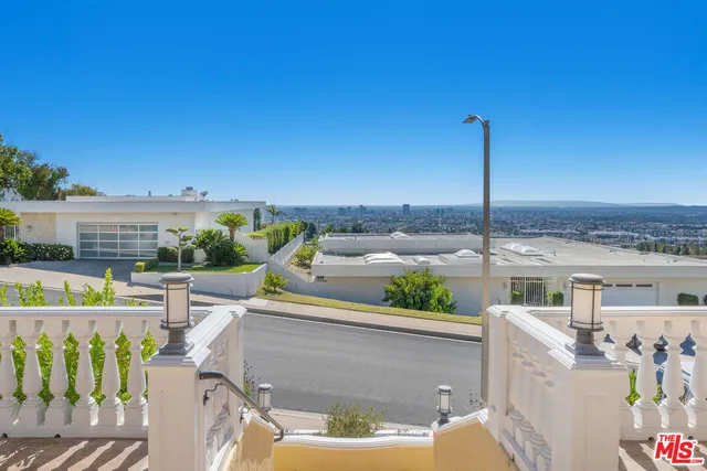 a view of city and ocean