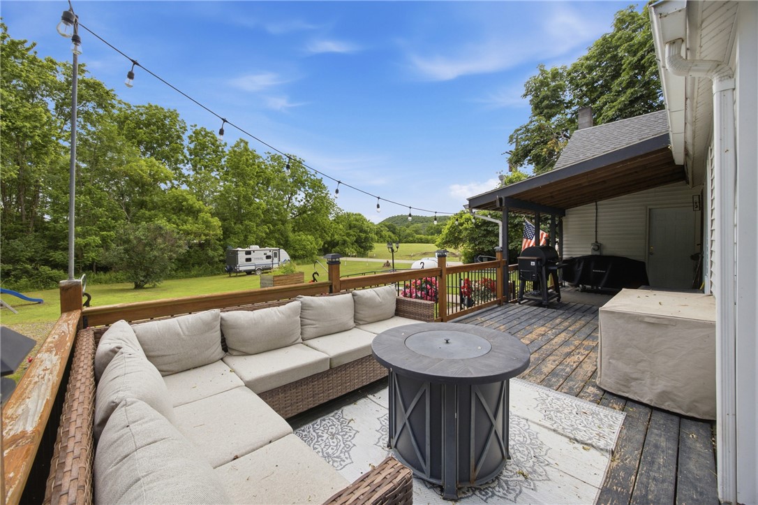 6815 Round Lake Road Bath, NY 14879 - Photo 11 of 41 enjoy the back deck!