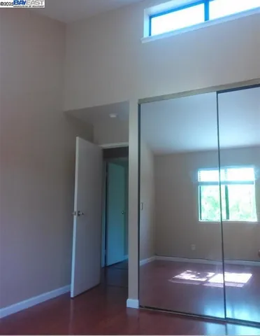 a view of a room with window