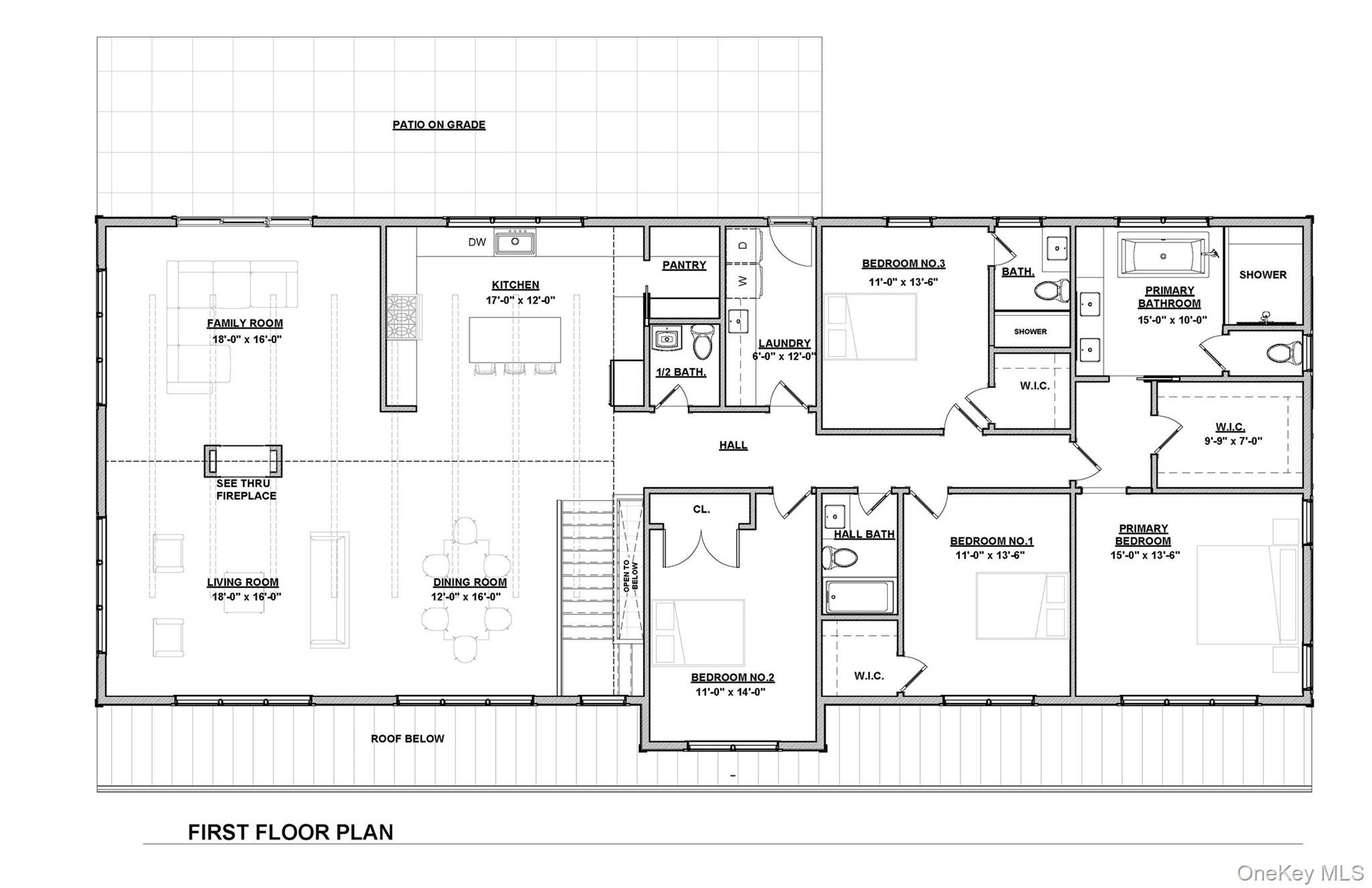 120 Harmony Road Pawling, NY 12564 - Photo 14 of 15 a picture of a floor plan
