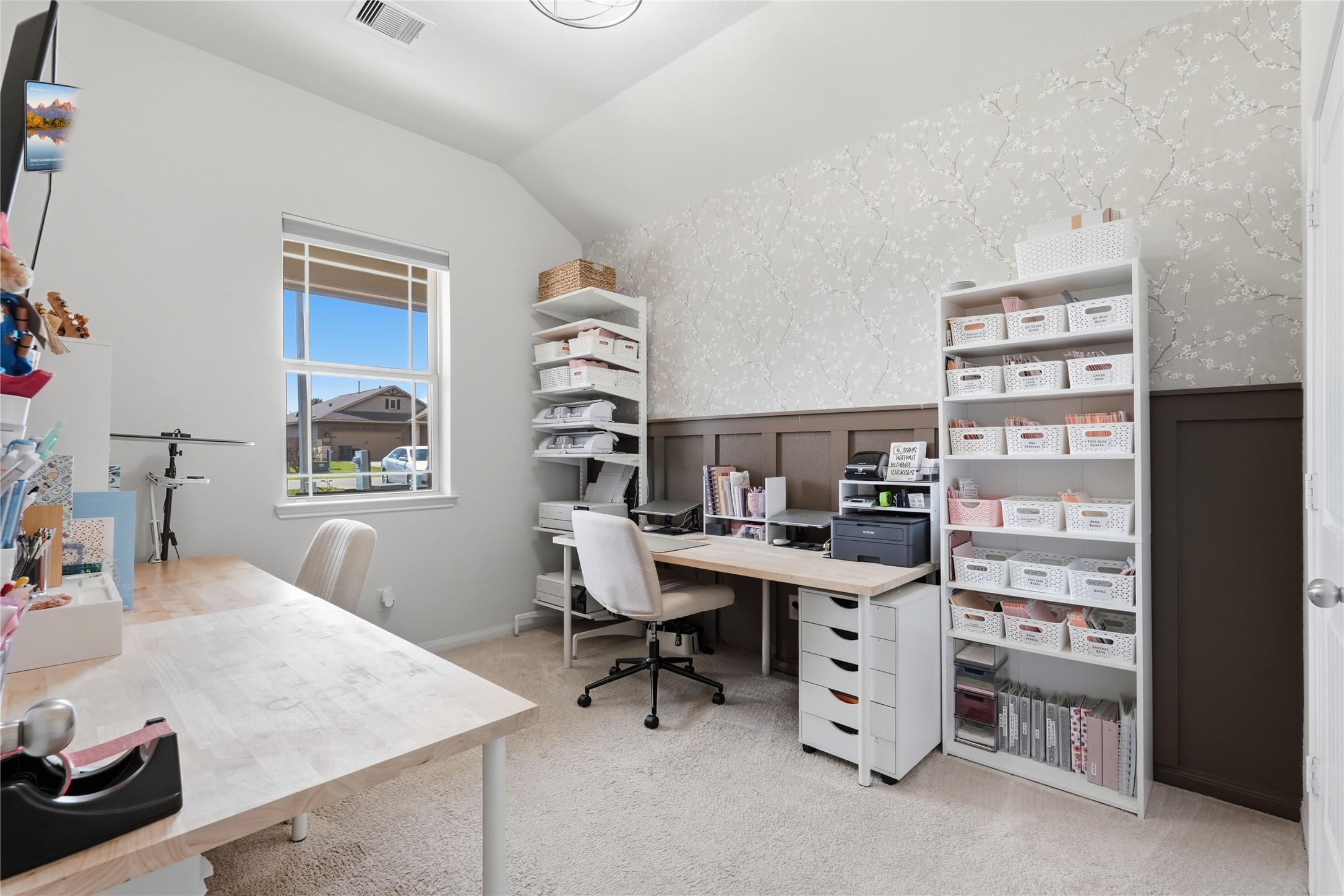 3579 Korina Way Conroe, TX 77306 - Photo 17 of 20 a view of a workspace with furniture