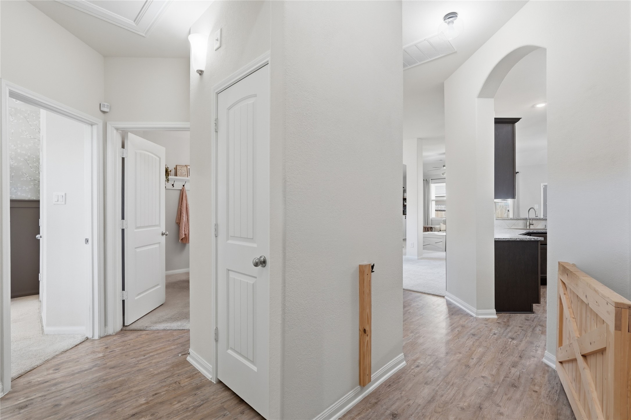 3579 Korina Way Conroe, TX 77306 - Photo 3 of 20 a view of a kitchen with a refrigerator and a stove