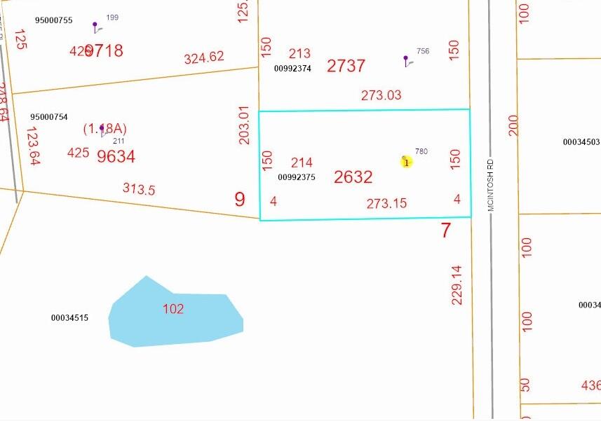 780 McIntosh Road Carthage, NC 28327 - Photo 23 of 23 plat