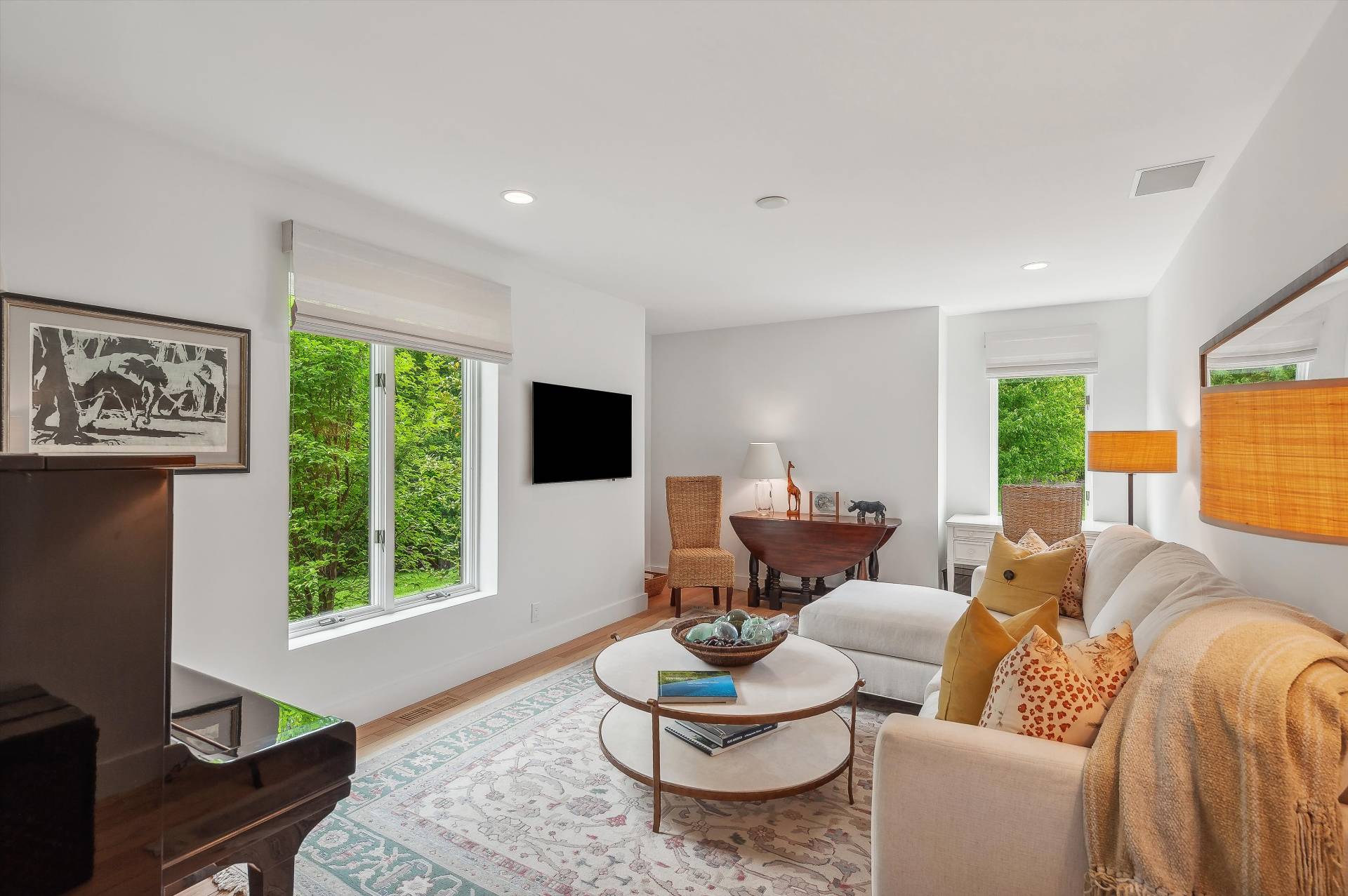 127 Narrow Lane South Water Mill, NY 11976 - Photo 12 of 37 a living room with furniture and a large window