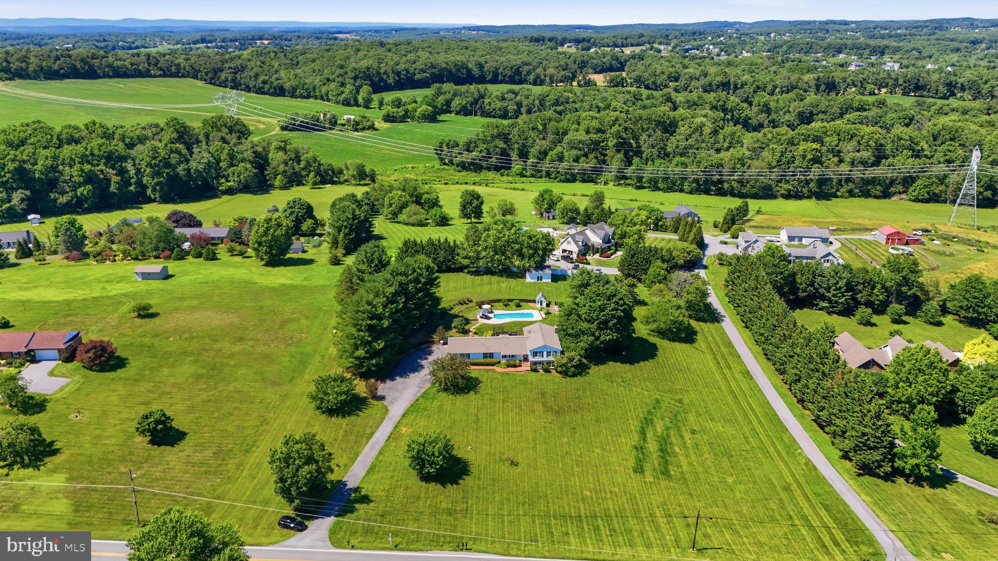 3814 Boteler Road Mount Airy, MD 21771 - Photo 51 of 61 Aerial Front