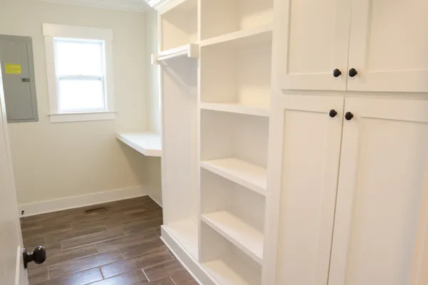 a close up of a bathtub