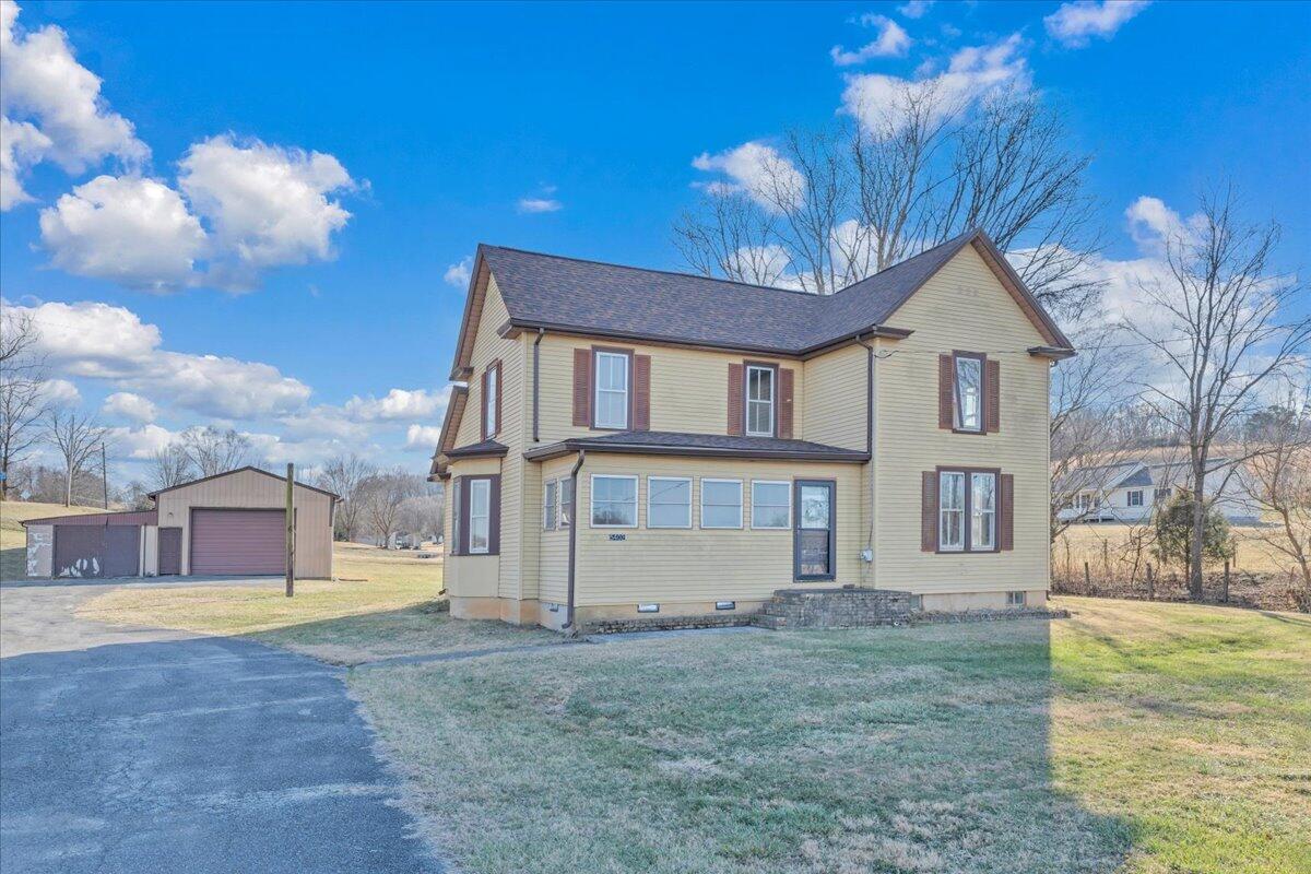 5402 Roanoke Road Troutville, VA 24175 - Photo 37 of 54 a house view with a garden space