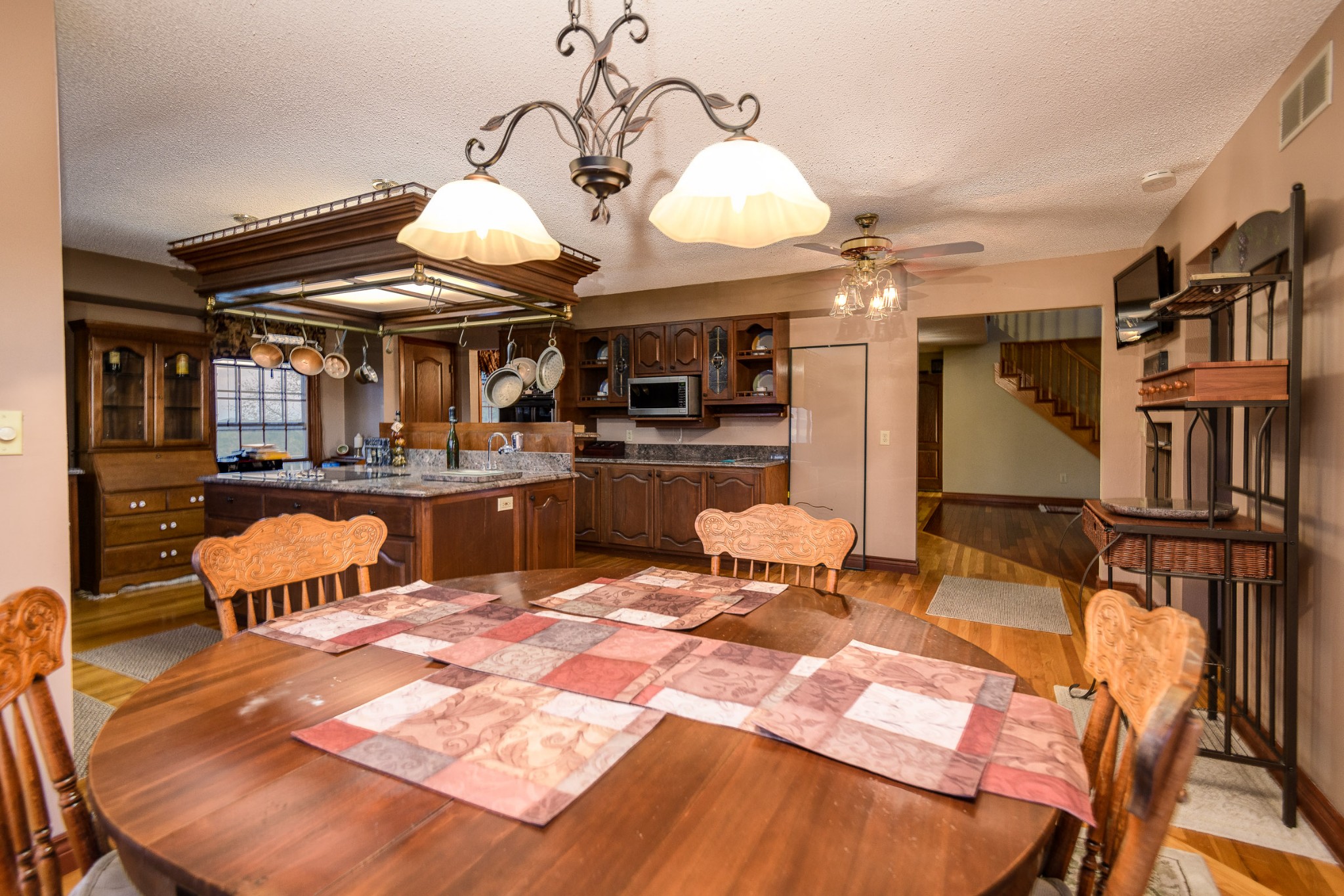1534 Old Shannon Road Lebanon, TN 37090 - Photo 23 of 56 a view of a dining room with furniture and a chandelier