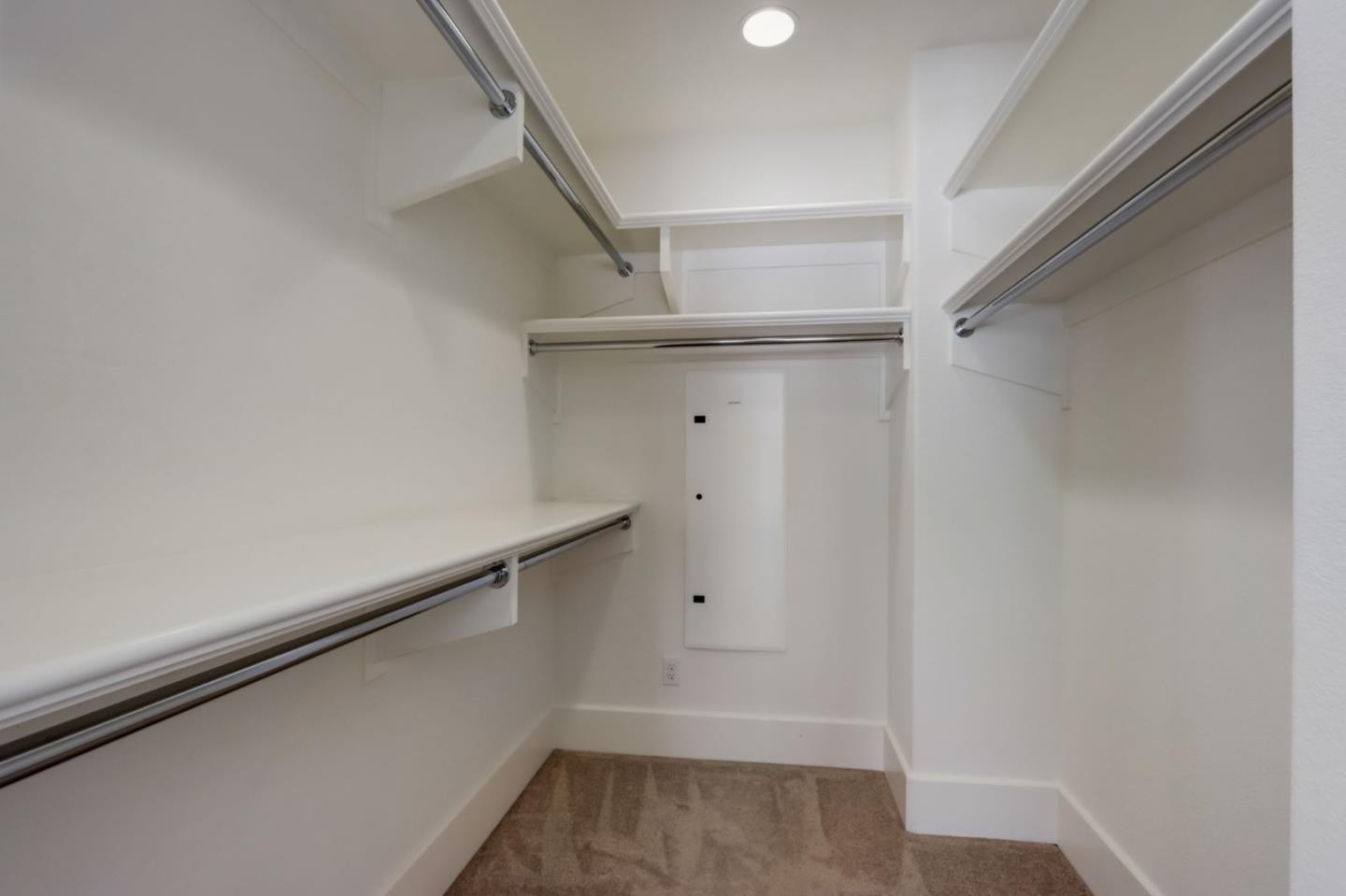 612 Allerton Loop Campbell, CA 95008 - Photo 16 of 38 a view of an empty walk in closet