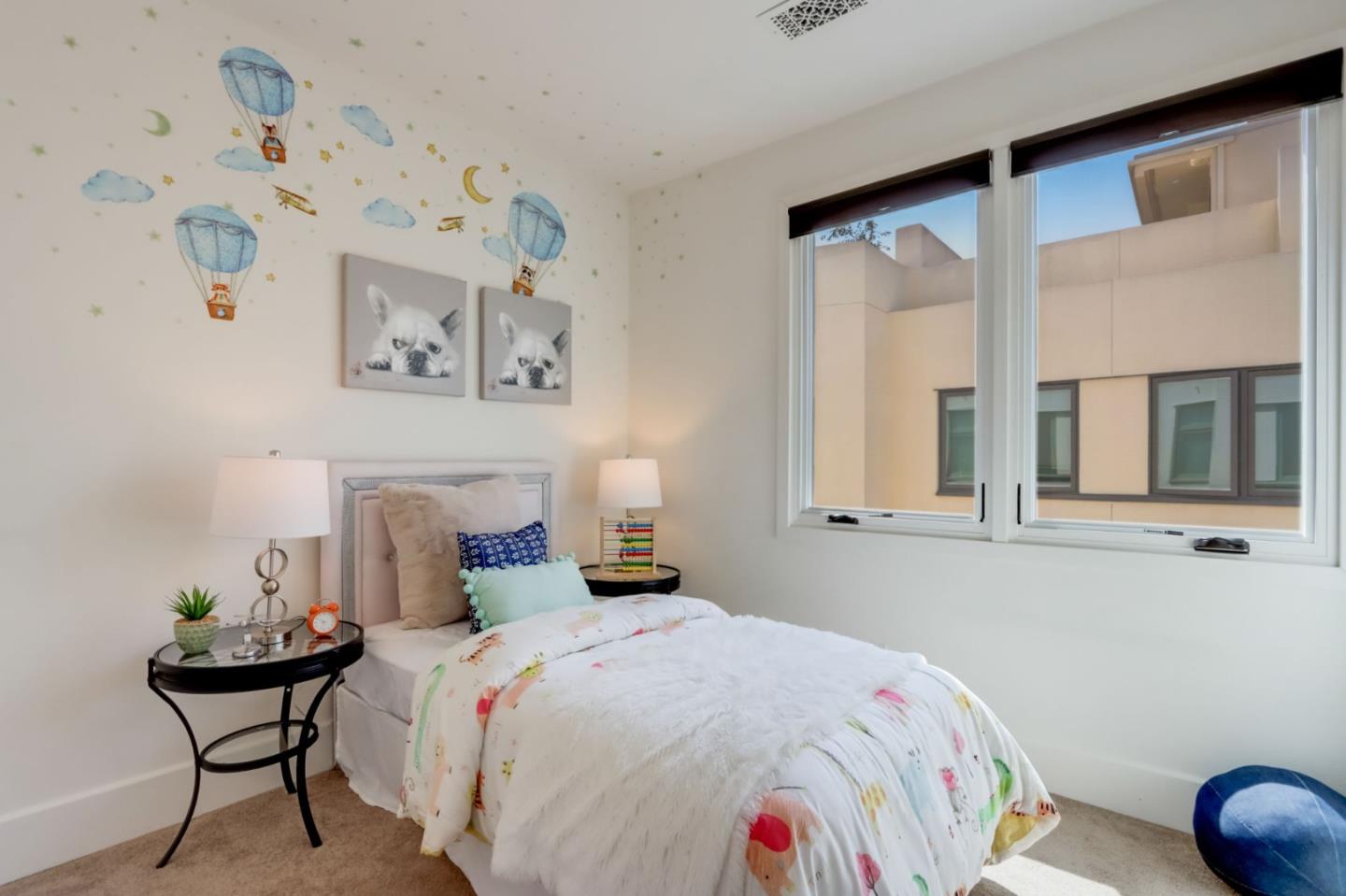 612 Allerton Loop Campbell, CA 95008 - Photo 21 of 38 a bedroom with a bed and a table