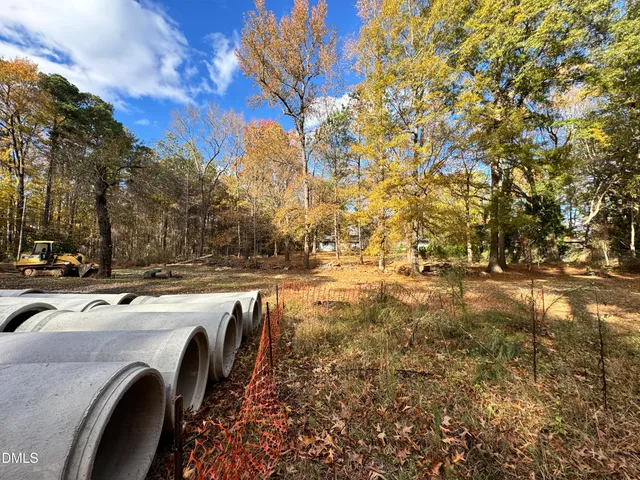 a view of outdoor space with seating