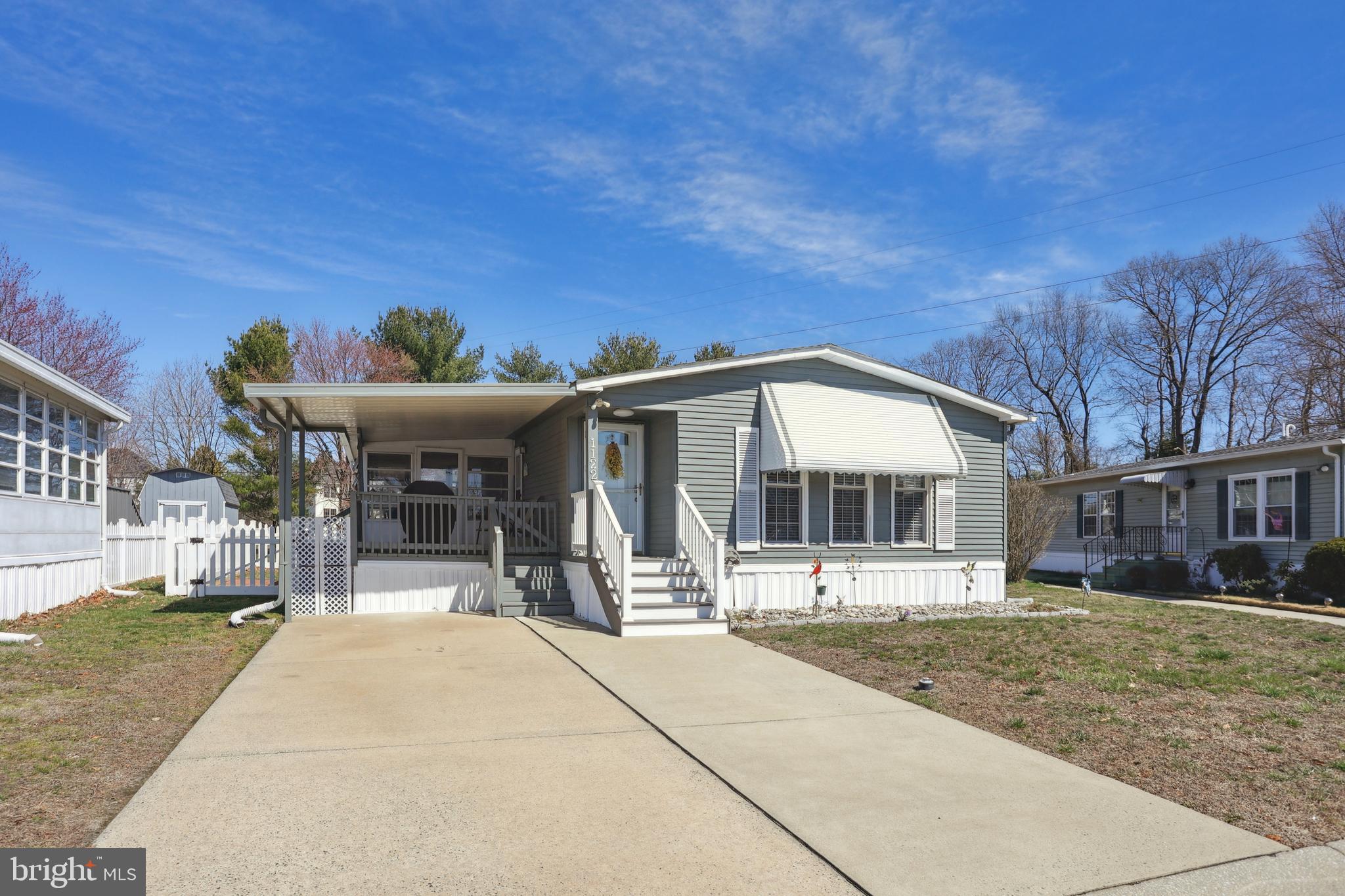 a view of a house with patio