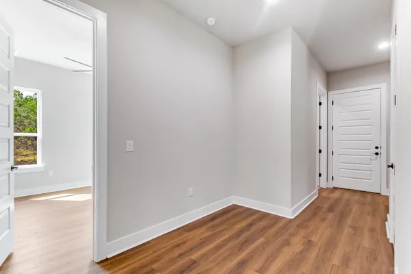 wooden floor in an empty room