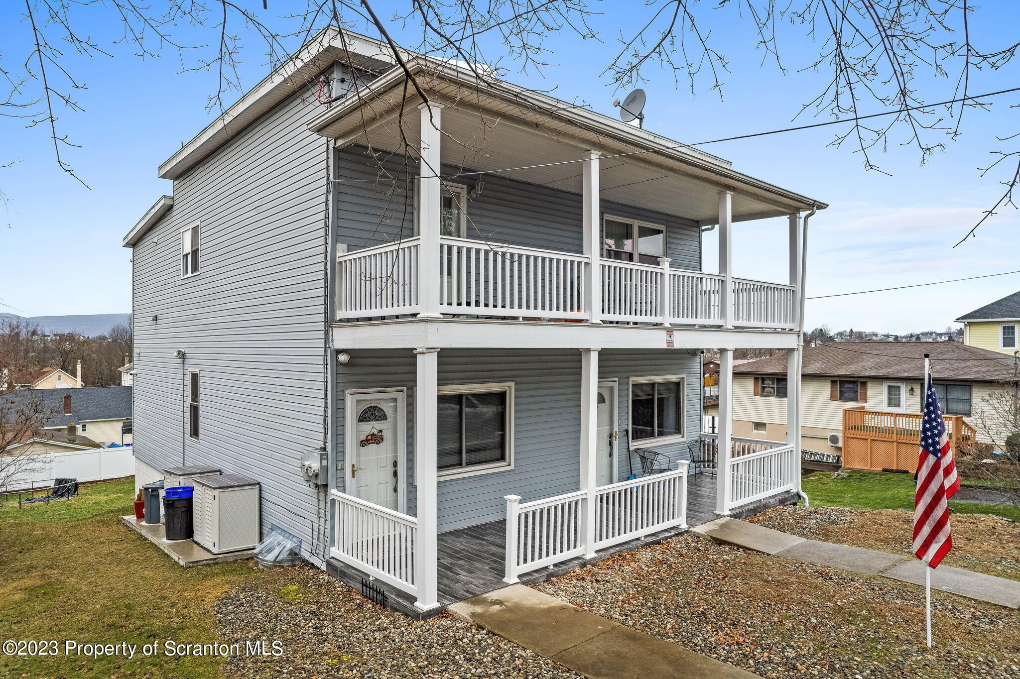 1023 Mark Avenue Scranton, PA 18510 - Photo 14 of 23 a view of a house with a porch
