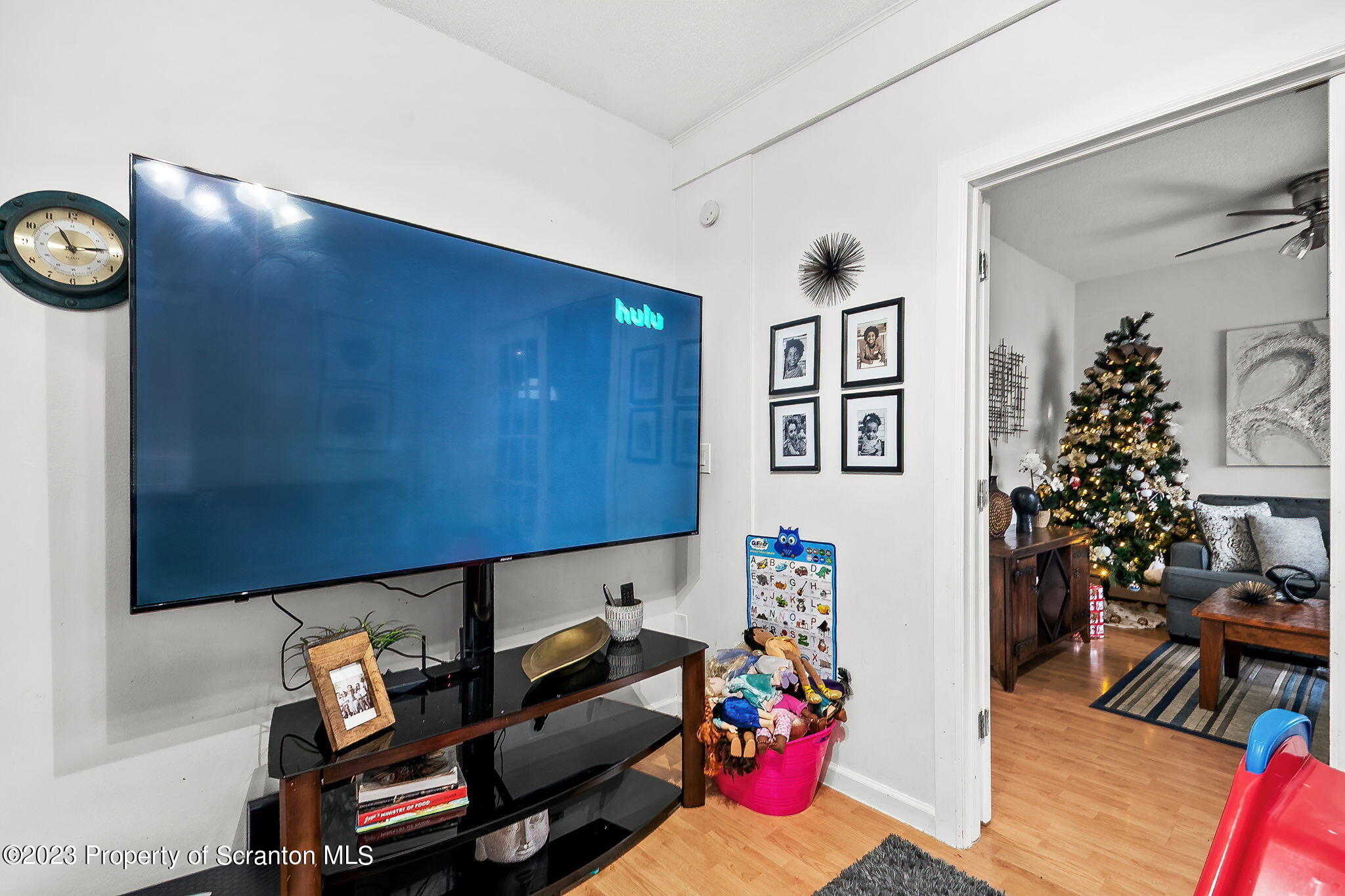 1023 Mark Avenue Scranton, PA 18510 - Photo 5 of 23 a living room with furniture and wooden floor