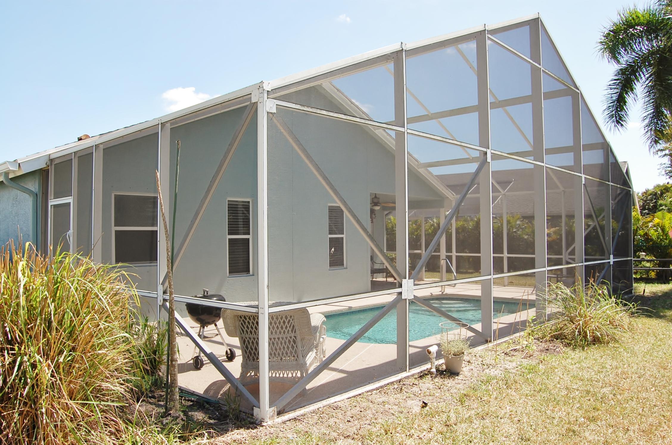 8973 Southwest Chevy Circle Stuart, FL 34997 - Photo 22 of 30 Screen Enclosure