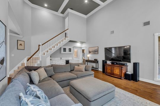 8723 Kennet Valley Road Spring, TX 77379 - Photo 13 of 38 a living room with furniture and a flat screen tv
