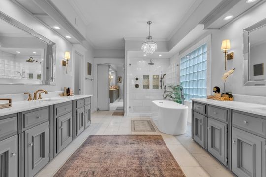 8723 Kennet Valley Road Spring, TX 77379 - Photo 19 of 38 a large kitchen with a lot of counter space and a sink