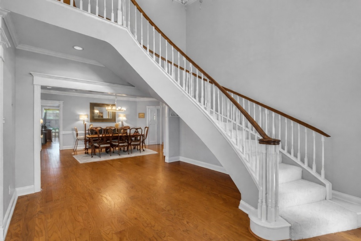 8723 Kennet Valley Road Spring, TX 77379 - Photo 5 of 38 a view of entryway and hall with wooden floor