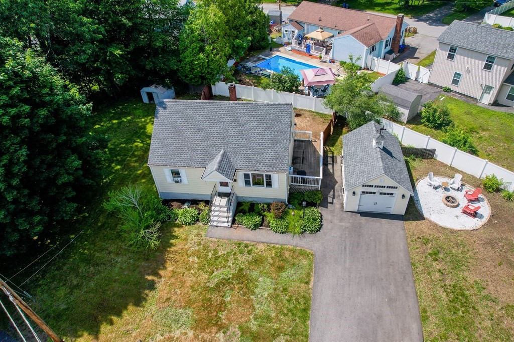 11 Cedar Circle Methuen, MA 01844 - Photo 31 of 38 an aerial view of a house with garden