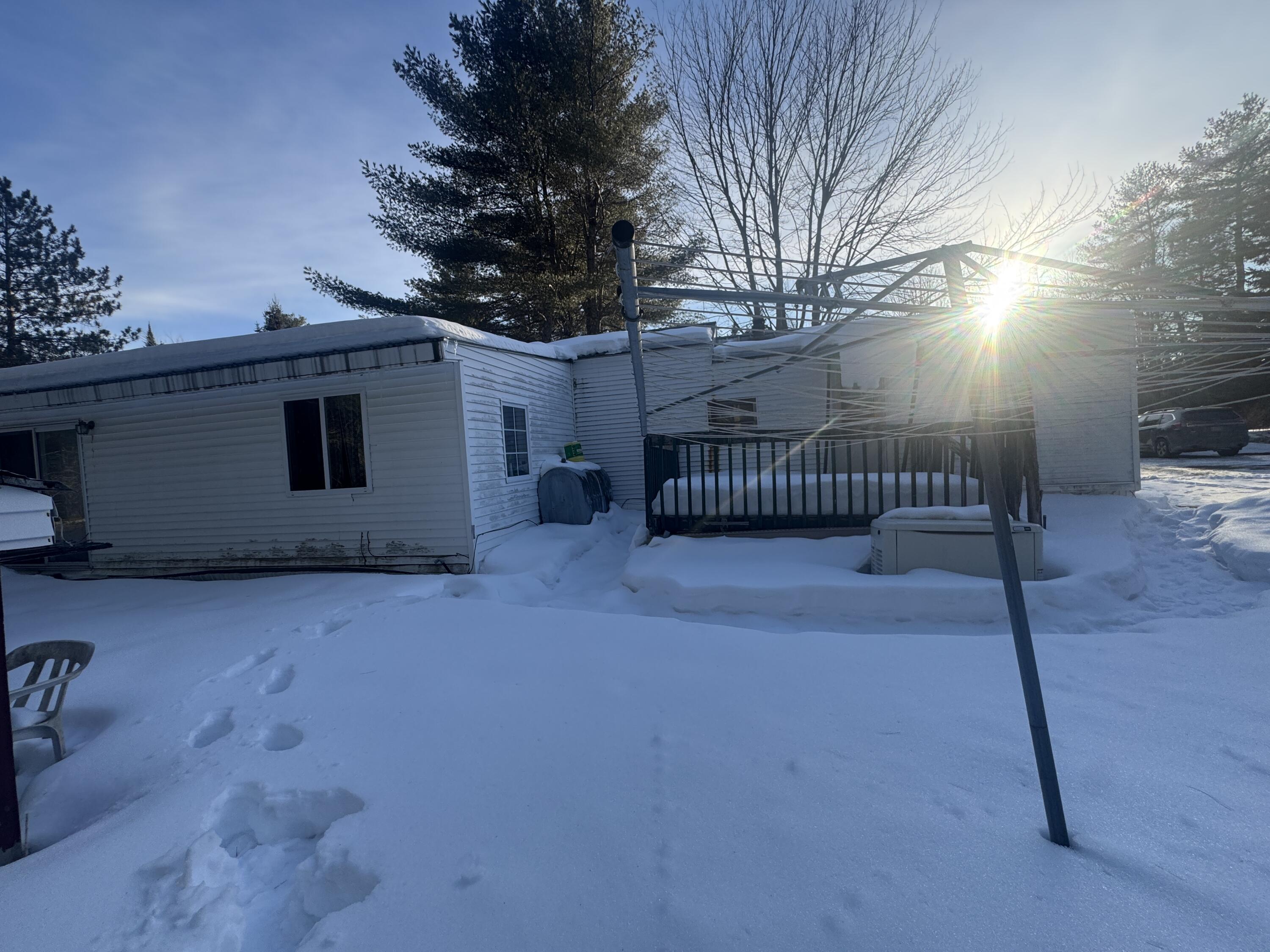 215 Embden Pond Road Anson, ME 04958 - Photo 13 of 14 Back deck