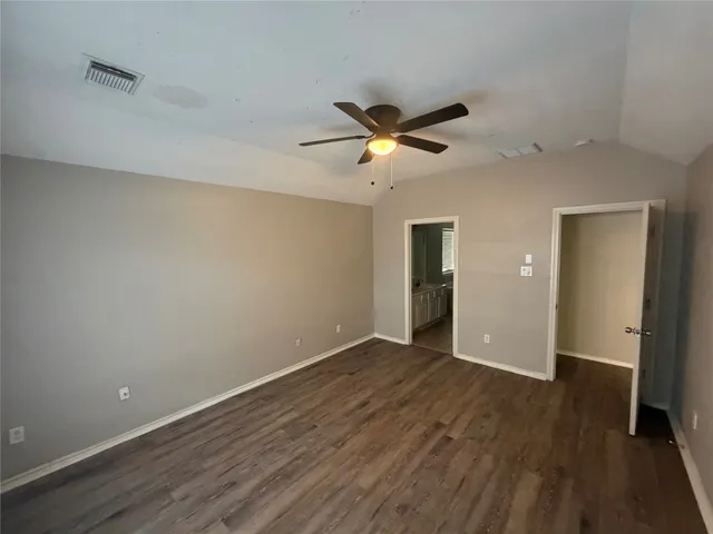 wooden floor in an empty room