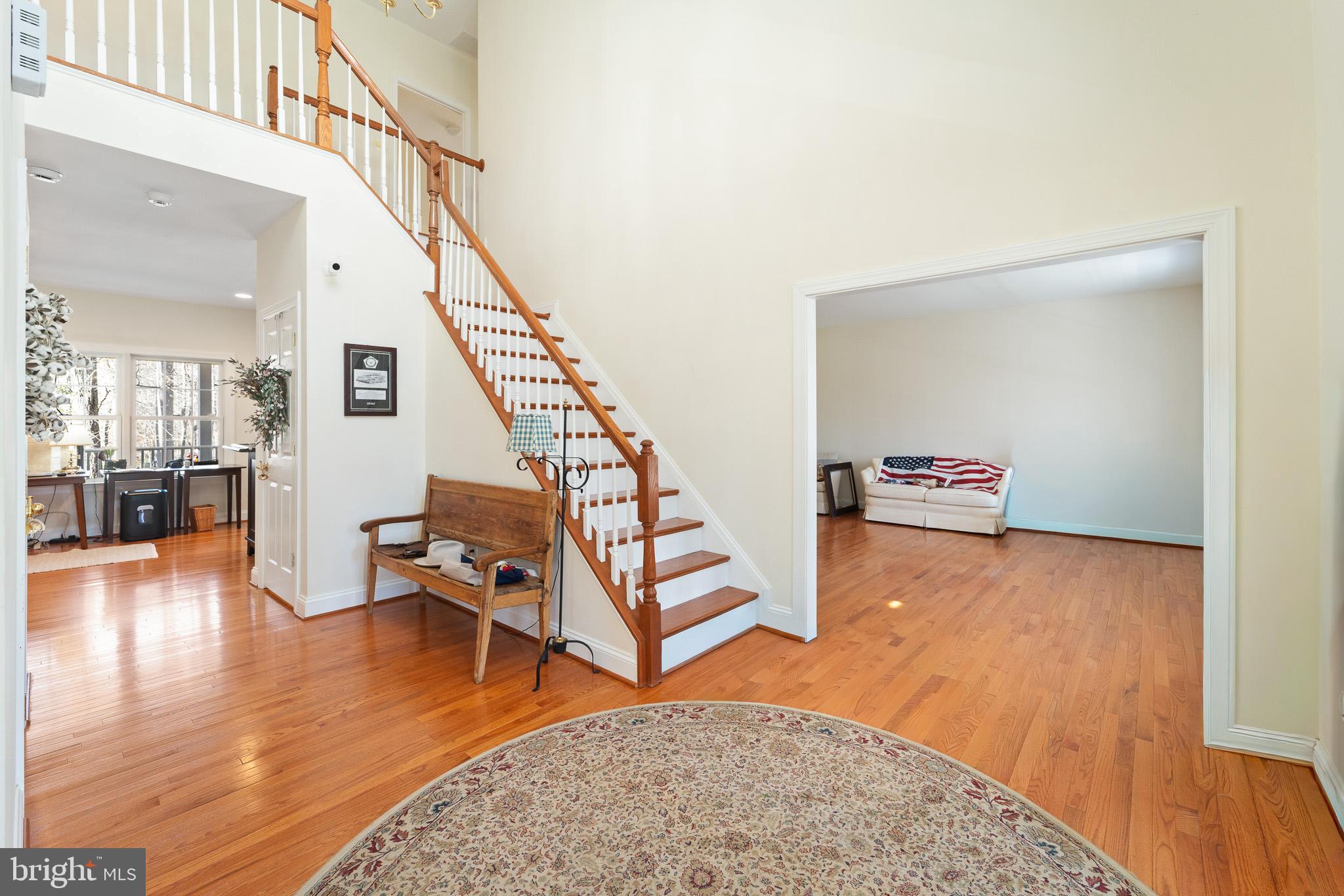 6380 Mallard Lane Lothian, MD 20711 - Photo 25 of 57 a view of entryway and hall with wooden floor