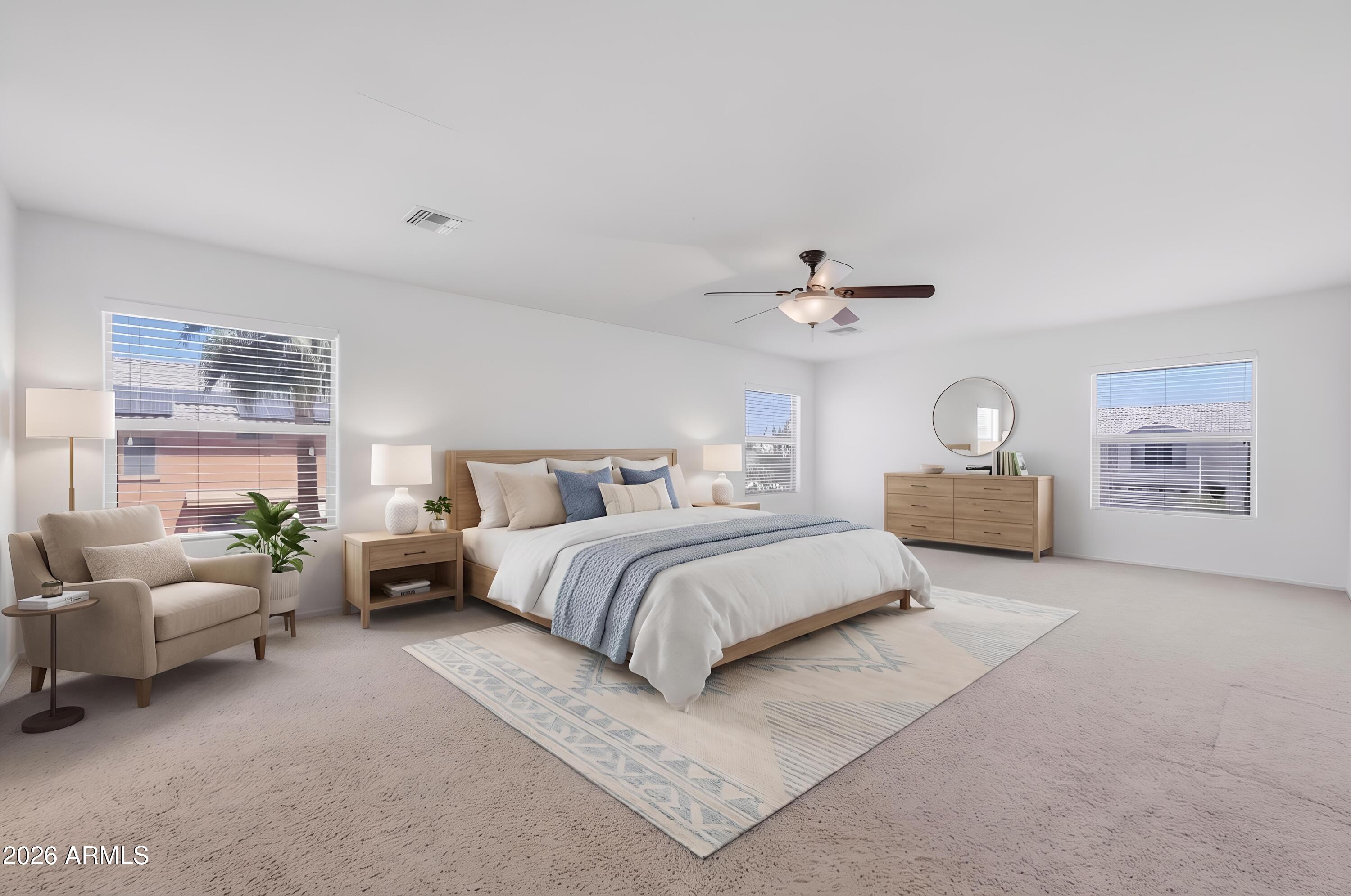 43214 West Magnolia Road Maricopa, AZ 85138 - Photo 16 of 44 Owner's Suite - Virtually Staged