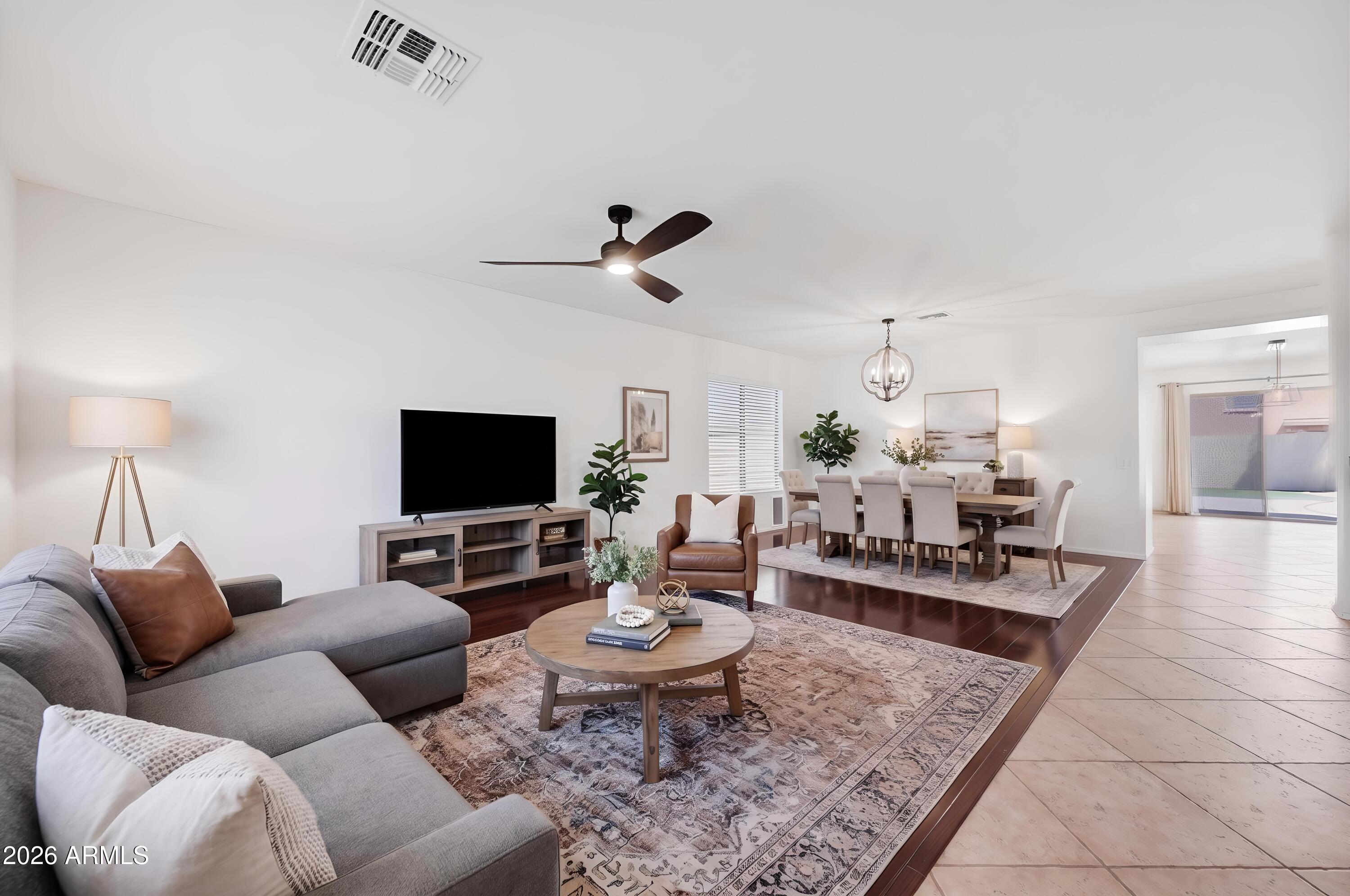 43214 West Magnolia Road Maricopa, AZ 85138 - Photo 2 of 44 Living/Dining Combination