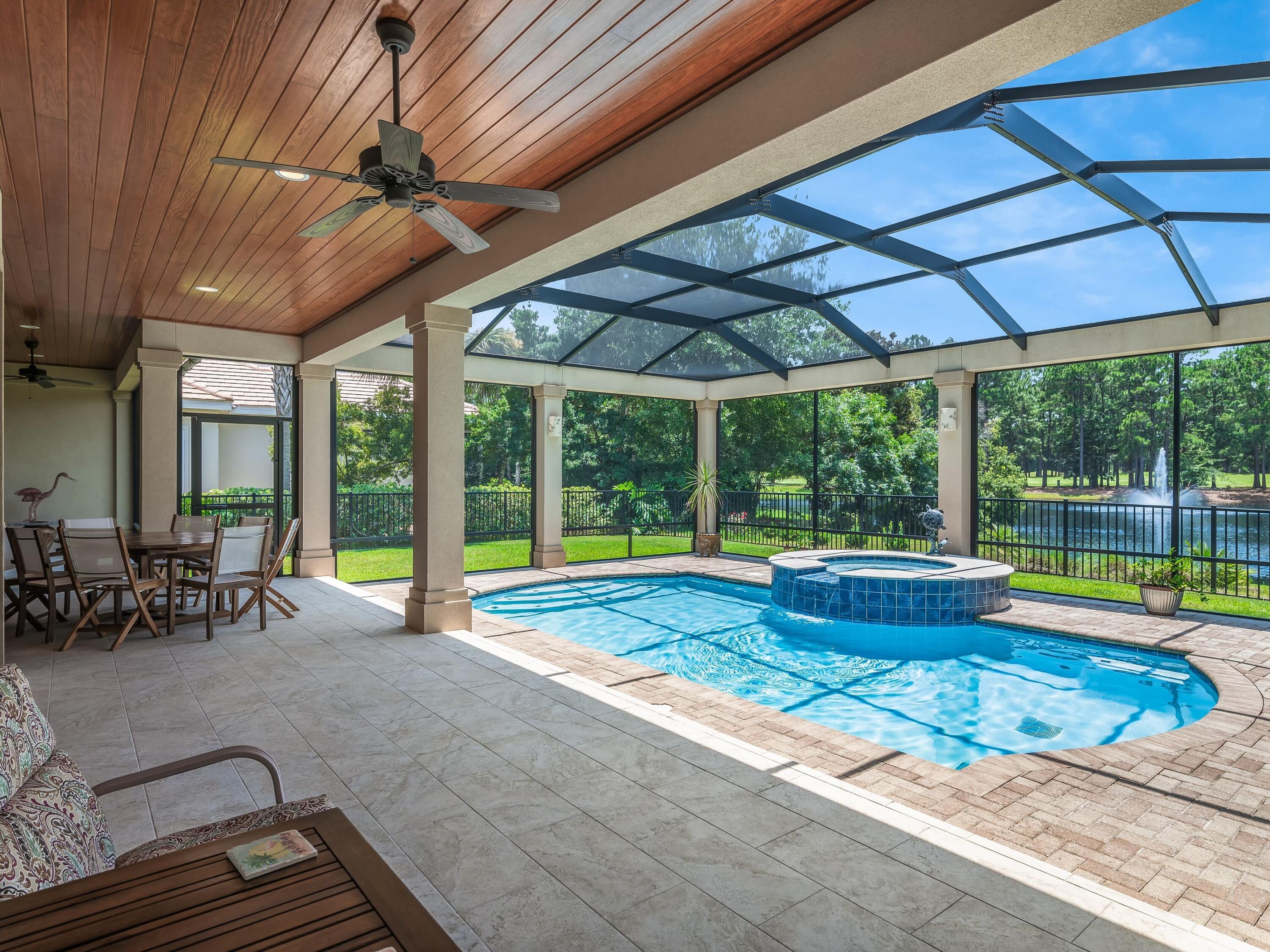 2916 Pine Valley Drive Sandestin, FL 32550 - Photo 18 of 48 a view of swimming pool with patio
