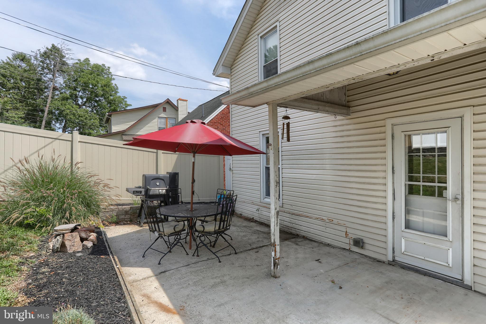 3312 Spring Street Harrisburg, PA 17109 - Photo 21 of 40 Rear Patio - Partially Covered