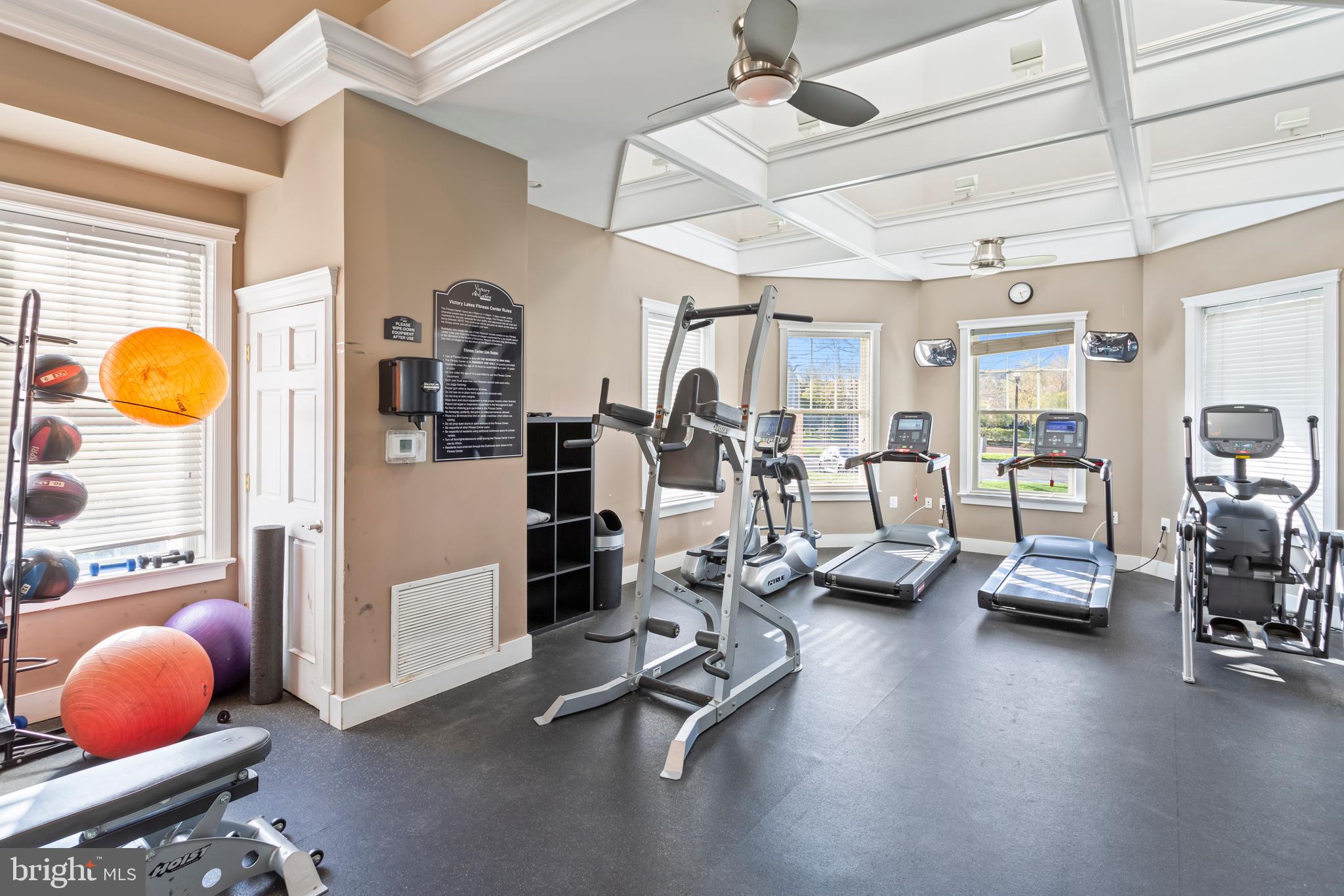 9152 Ribbon Falls Loop Bristow, VA 20136 - Photo 53 of 61 a view of a room with gym equipment