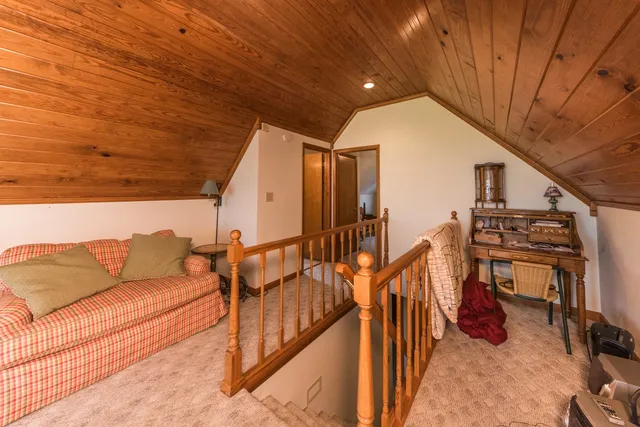 a view of mountain view from a balcony