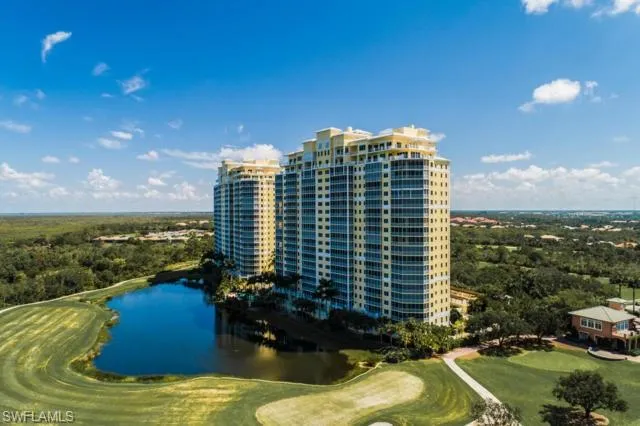 a view of a city with tall buildings