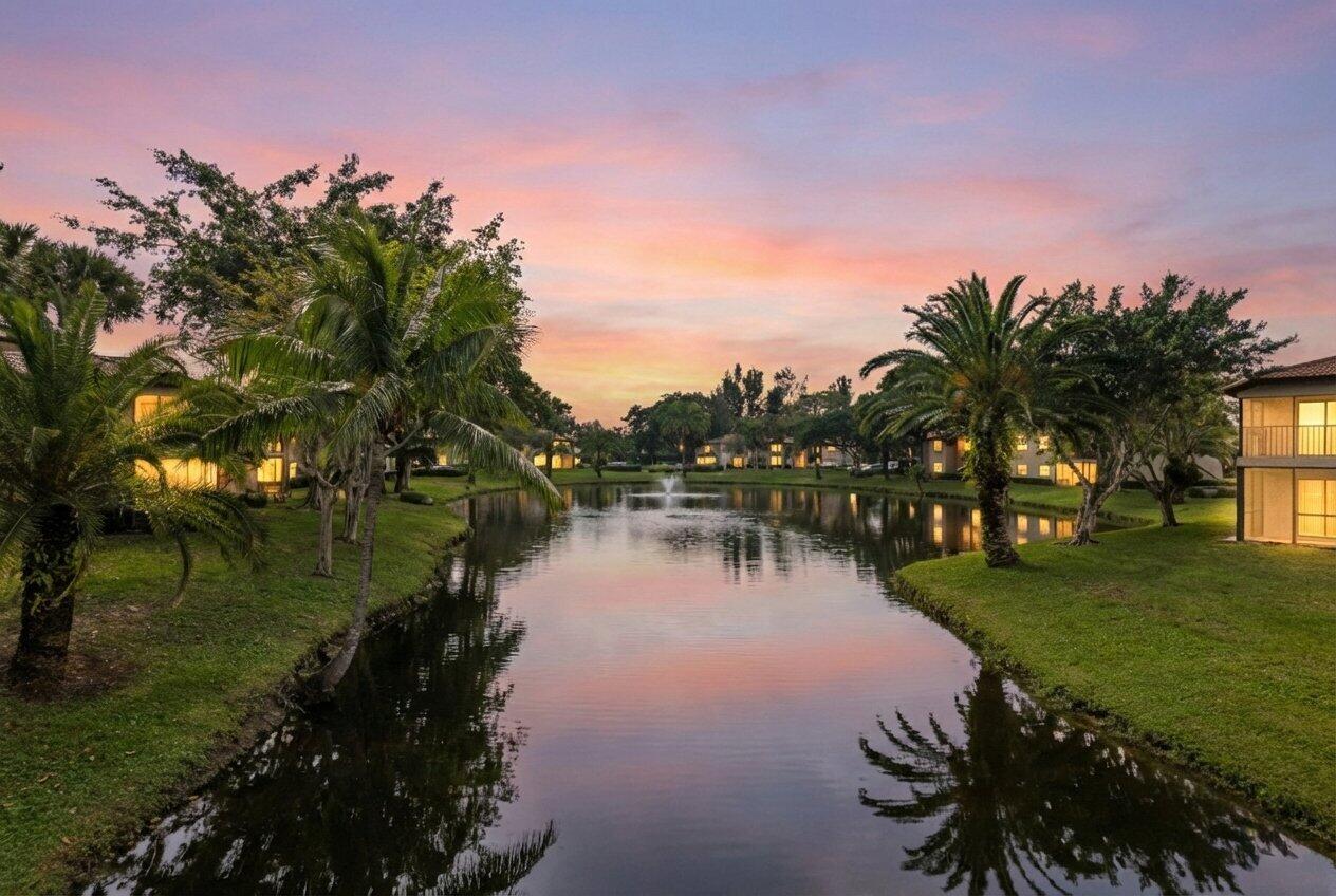 9265 Vista Del Lago, Unit 41B Boca Raton, FL 33428 - Photo 2 of 42 a view of lake