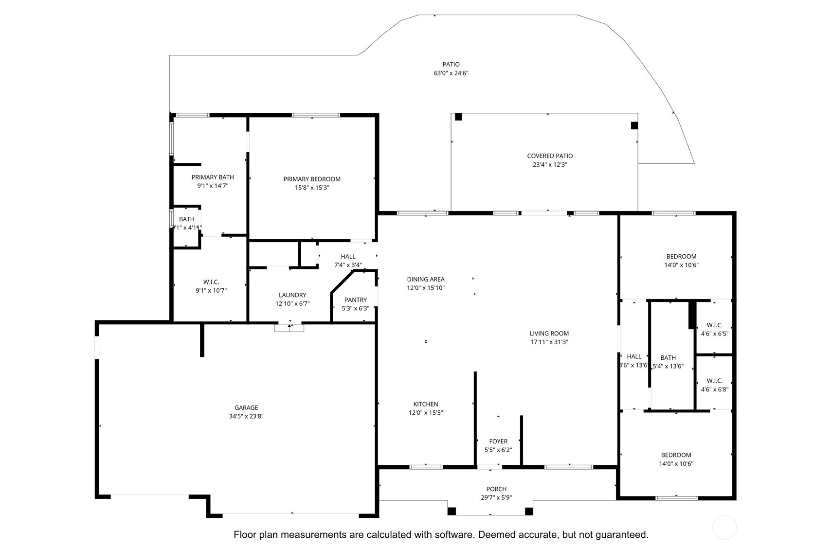 15840 Lawrence Lake Road Southeast Yelm, WA 98597 - Photo 38 of 40 a picture of floor plan