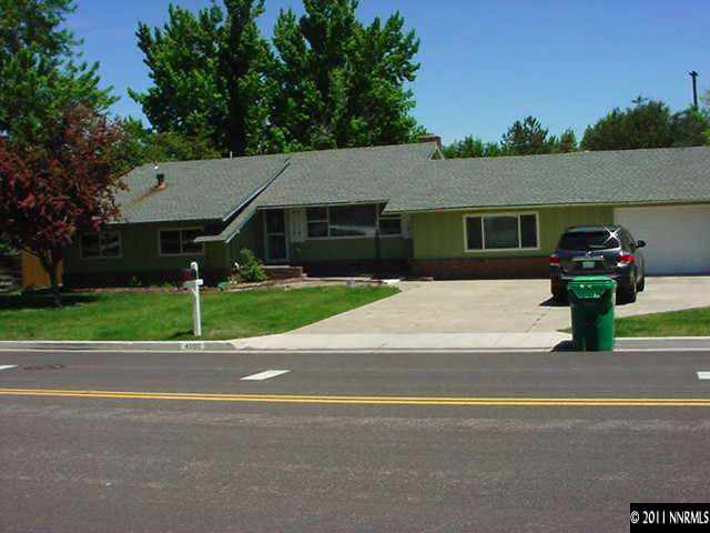 a house view with a sitting space