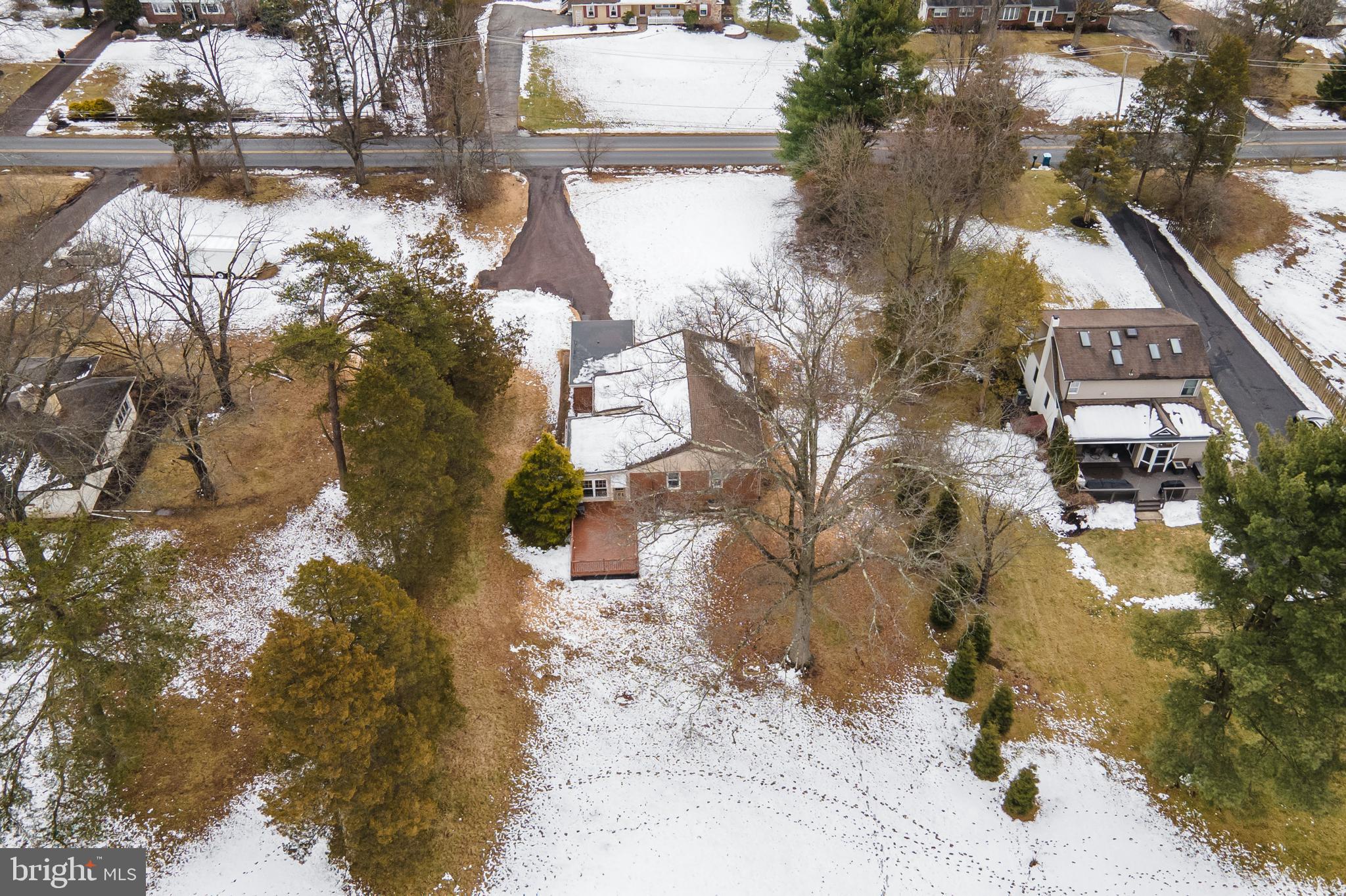 915 Cressman Road Harleysville, PA 19438 - Photo 35 of 39 a view of a yard covered with snow