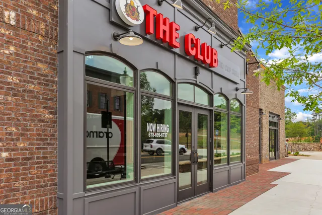 a view of a swimming pool and outdoor space