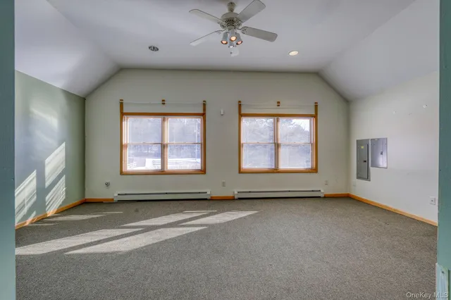 a room with storage and utility