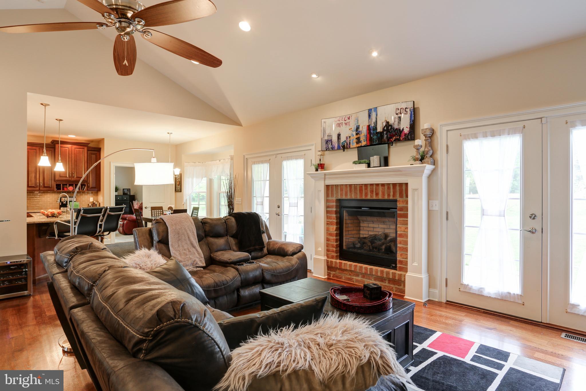 143 Shughart Road Carlisle, PA 17015 - Photo 18 of 54 With vaulted ceilings, gas fireplace and hardwood