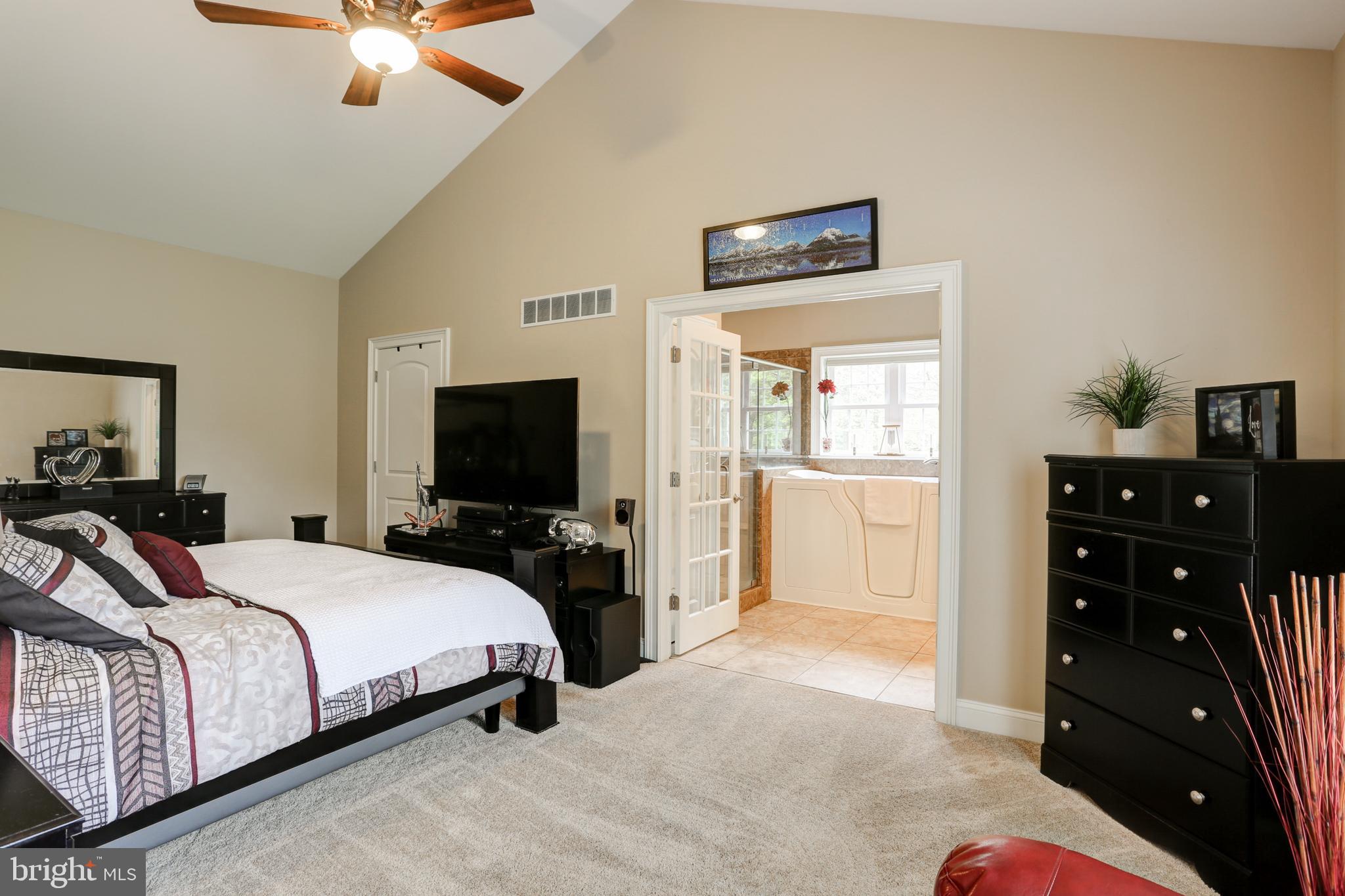 143 Shughart Road Carlisle, PA 17015 - Photo 24 of 54 Master Bedroom with vaulted ceilings